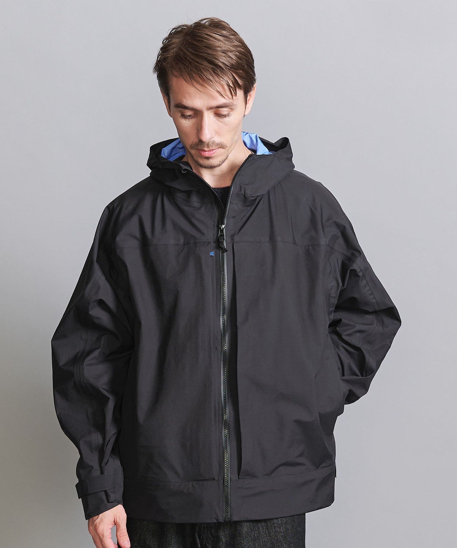 【SALE／50%OFF】BEAUTY&YOUTH UNITED ARROWS ＜koti BEAUTY&YOUTH＞3レイヤー アクセス パーカー ユナイテッドアローズ アウトレット ジャケット・アウター その他のジャケット・アウター ブラック レッド グリーン【送料無料】