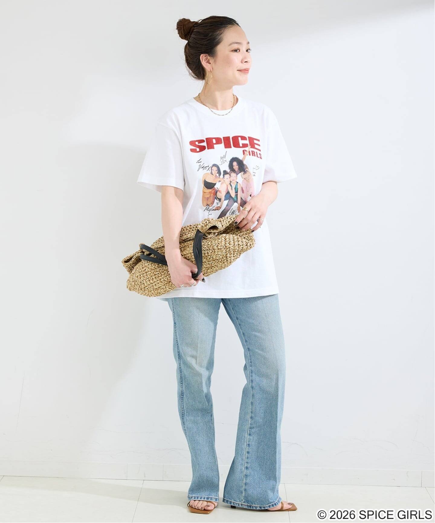 GOOD ROCK SPEED / グッドロックスピード SPICE GIRLS Tshirts ベーセーストック トップス カットソー・Tシャツ ホワイト