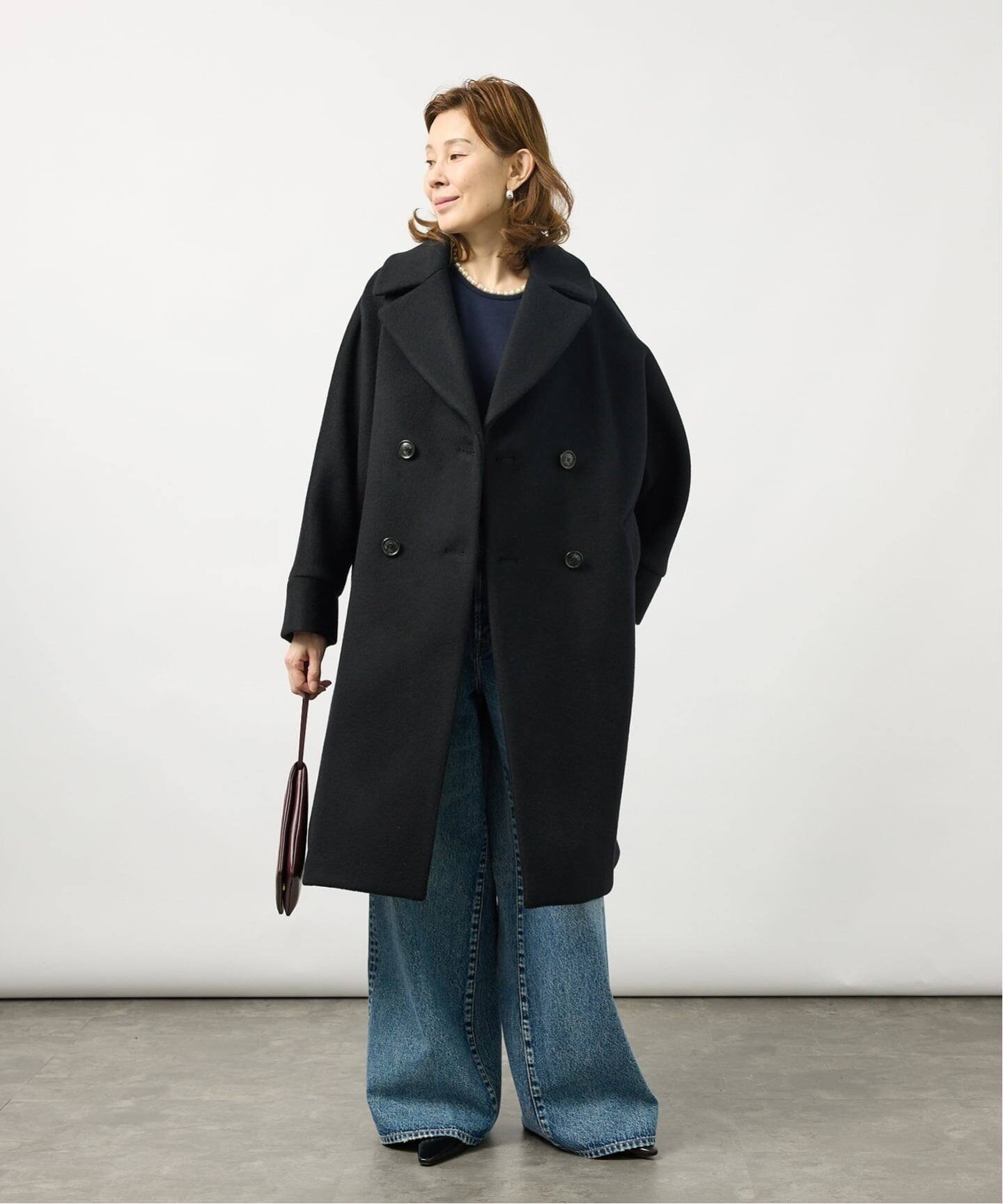 VERMEIL par iena 《予約》TICCA ティッカ テントコート 263412201 ヴェルメイユ パー イエナ ジャケット・アウター チェスターコート ブラック