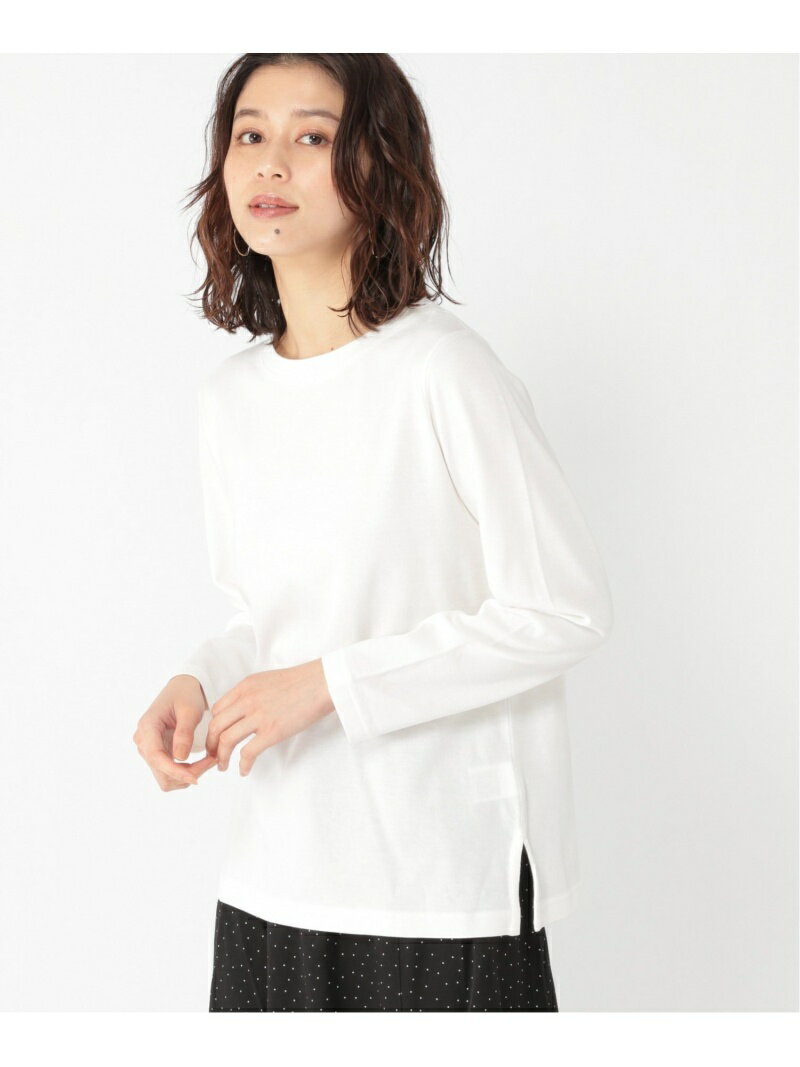 【SALE／50%OFF】studio CLIP ボーダーアソートCNPO スタディオクリップ トップス カットソー・Tシャツ ホワイト グリーン ベージュのサムネイル