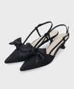 【SALE/70%OFF】OPAQUE.CLIP 【大草直子さんコラボ】2WAYリボン付パンプス オペークドットクリップ シューズ・靴 パンプス ピンク ブラッ...