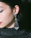 【SALE/20%OFF】HARE vintageフェイクレザーイヤリング ハレ アクセサリー・腕時計 イヤリング・イヤーカフ ブラック【送料無料】