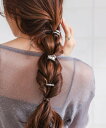 【SALE/50%OFF】Bab メタルニュアンスヘアカフ3個セット バブ / ブージュルード ヘアアクセサリー その他のヘアアクセサリー ゴールド シルバー