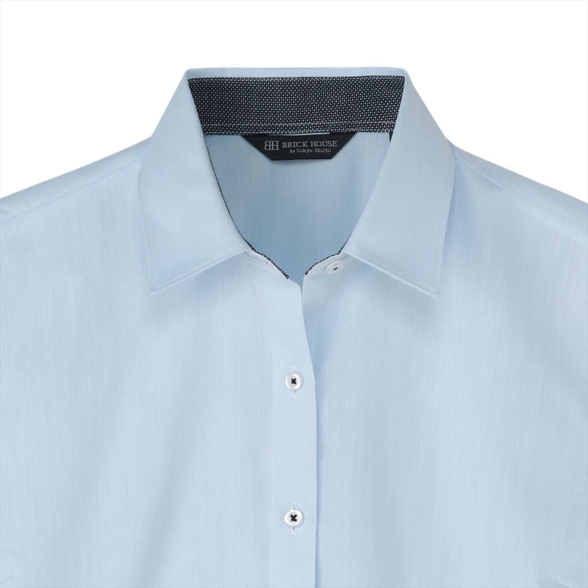 【SALE／25%OFF】BRICK HOUSE by Tokyo Shirts 【吸水速乾】 レギュラー 半袖 形態...