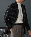 【SALE/50%OFF】BEAMS F BOTTOLI ウールカシミヤ ダブルウインドウペーン ジャケット ビームス アウトレット ジャケット・アウター テーラードジャケット・ブレザー ブラウン【送料無料】