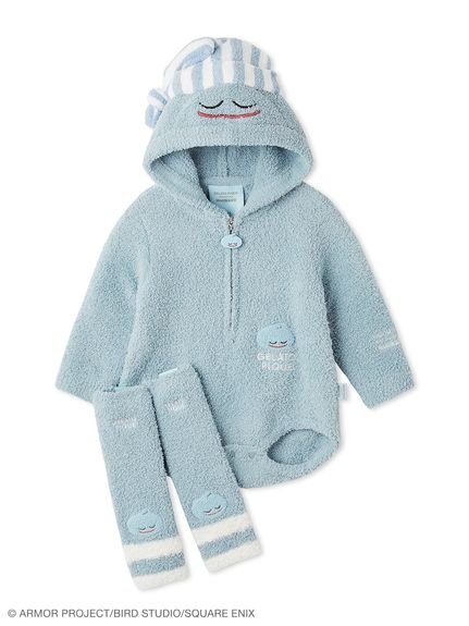 gelato pique 【ドラゴンクエスト】【ベビー】パウダースライムロンパース&レッグウォーマーセット ジェラートピケ マタニティウェア・ベビー用品 ロンパース・カバーオール【送料無料】