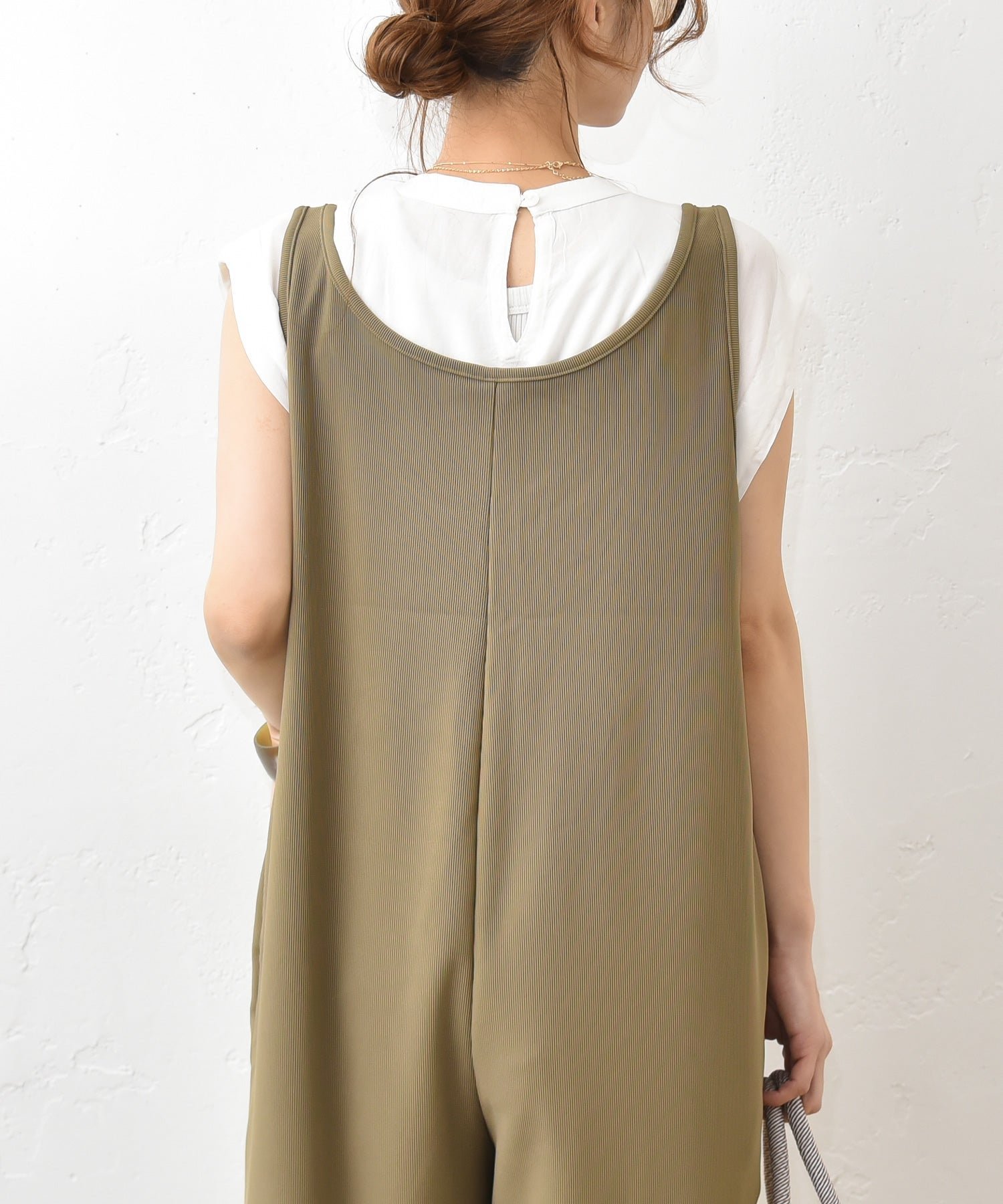 HUMS HUMS｜肩タックプルオーバー [[23098262]][C] ハグハグ トップス カットソー・Tシャツ ブラック ホワイト