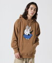 GARDEN TOKYO POP TRADING COMPANY/Pop & Miffy Calling Applique Hooded Sweat ガーデン トップス スウェット・トレーナー ブラウン【送料無料】