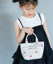 LOWRYS FARM 2WAYミニト-トBAG ローリーズファーム バッグ ショルダーバッグ ブラック ホワイト