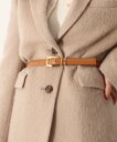【SALE/30%OFF】NOLLEY'S ダブルメタルカンベルト20 ノーリーズ ファッション雑貨 ベルト ブラウン ブラック【送料無料】