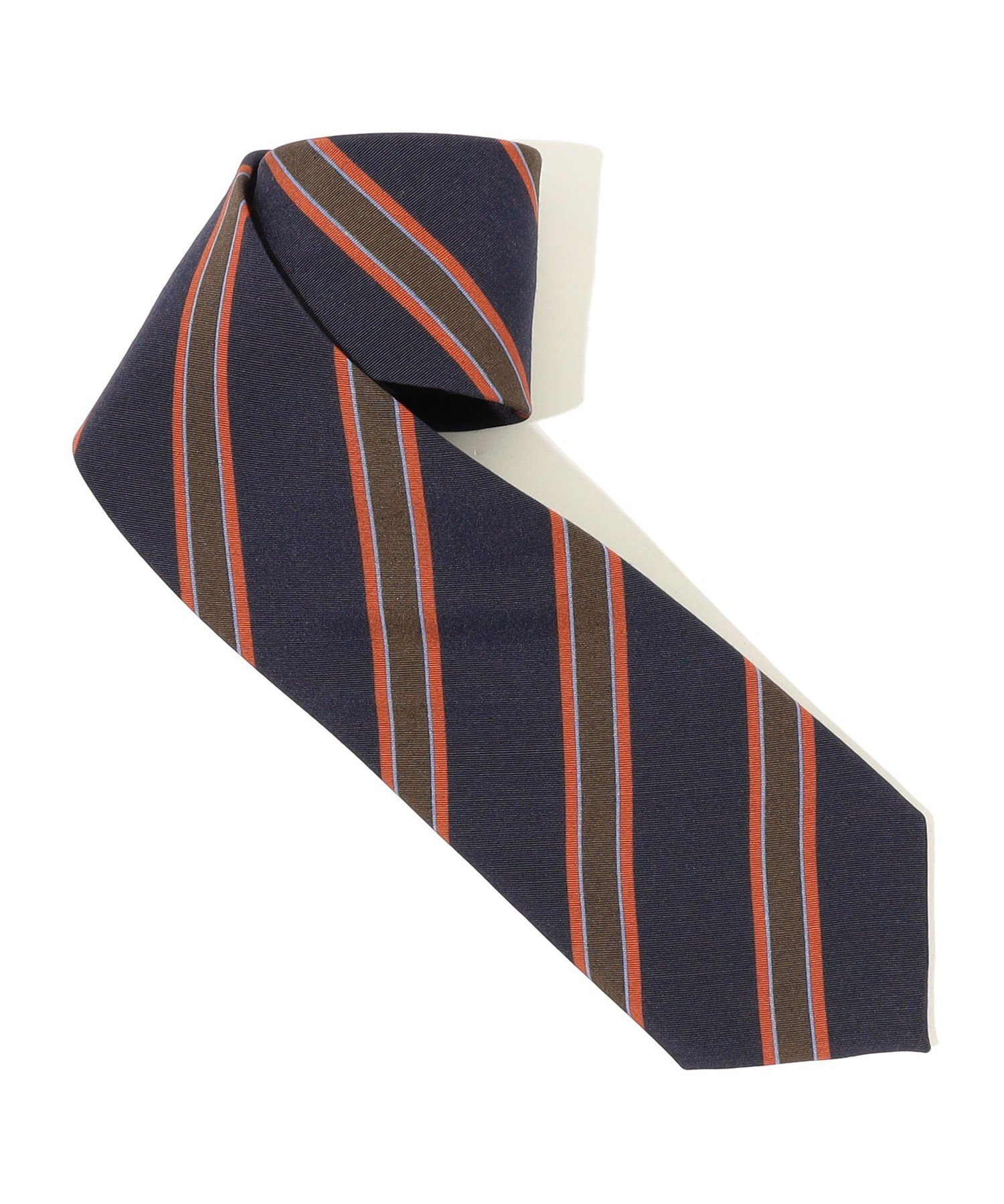 TOMORROWLAND GOODS Atkinsons アイリッシュポプリン レジメンタルストライプネクタイ トゥモローラン..