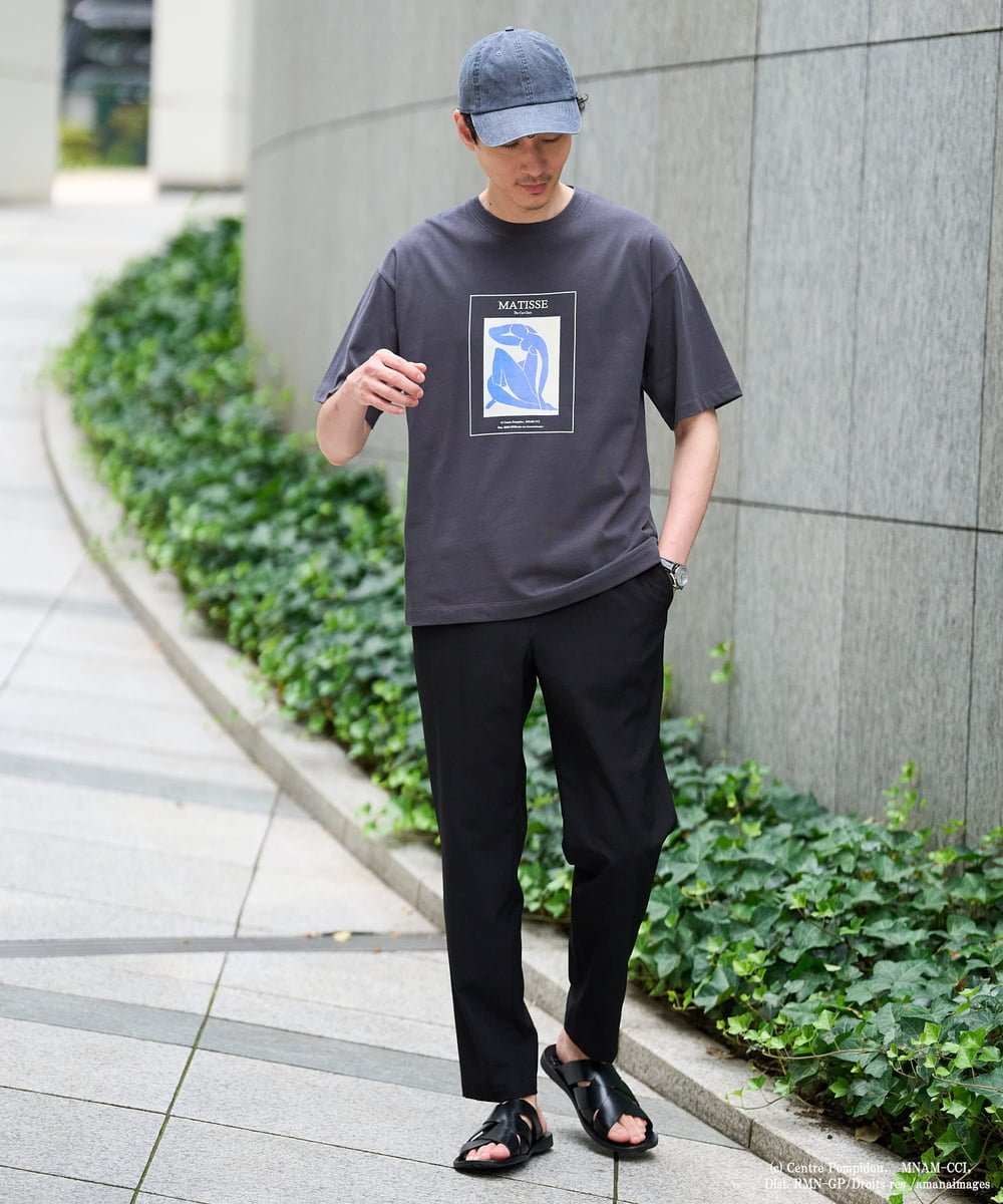【接触冷感】マティス プリントカットソー アー・ヴェ・ヴェ トップス カットソー・Tシャツ