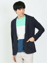 m.f.editorial レーヨンナイロン 2ボタン テーラードジャケット タカキュー トップス その他のトップス ネイビー グレー