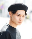 【SALE/40%OFF】a.v.v リネンサーモベレー帽 アー・ヴェ・ヴェ 帽子 その他の帽子 ブラック ベージュ