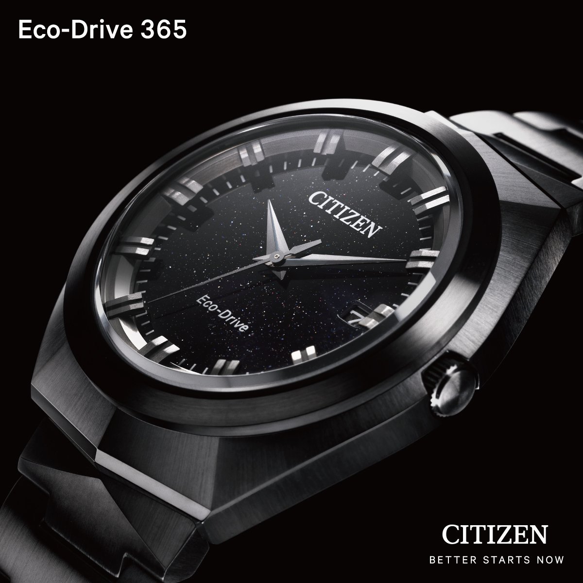 CITIZEN CREATIVE LAB シチズン エコ ドライブ365 CITIZEN E365 BN1015-52E シチズン アクセサリー 腕時計 腕時計 ブラック【送料無料】