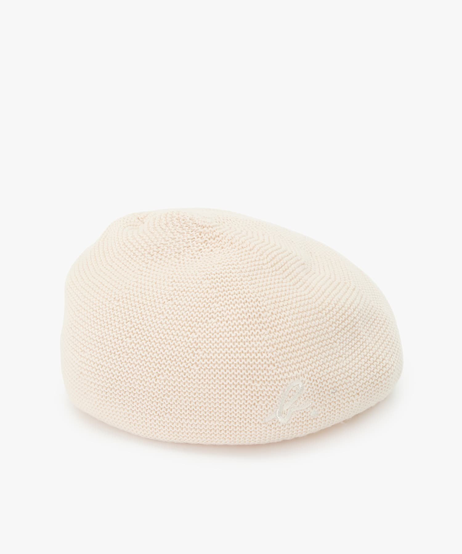 agnes b. ENFANT LU09 L BONNET B ベビー ニットキャップ アニエスベー マタニティウェア・ベビー用品 その他のベビーグッズ ホワイト【送料無料】