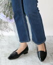 【SALE/50%OFF】Fin トゥキャップローファー フィン シューズ・靴 ローファー ブラック ベージュ【送料無料】