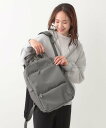【SALE/10%OFF】SHOO・LA・RUE 【撥水】2ルーム7ポケットスクエアリュック シューラルー バッグ リュック・バックパック ブラック グレー【送...