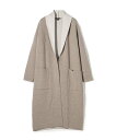 JAMES PERSE リサイクルカシミヤ ショールカラーコート WRBC2619 トゥモローランド トップス ニット ベージュ ブラック【送料無料】