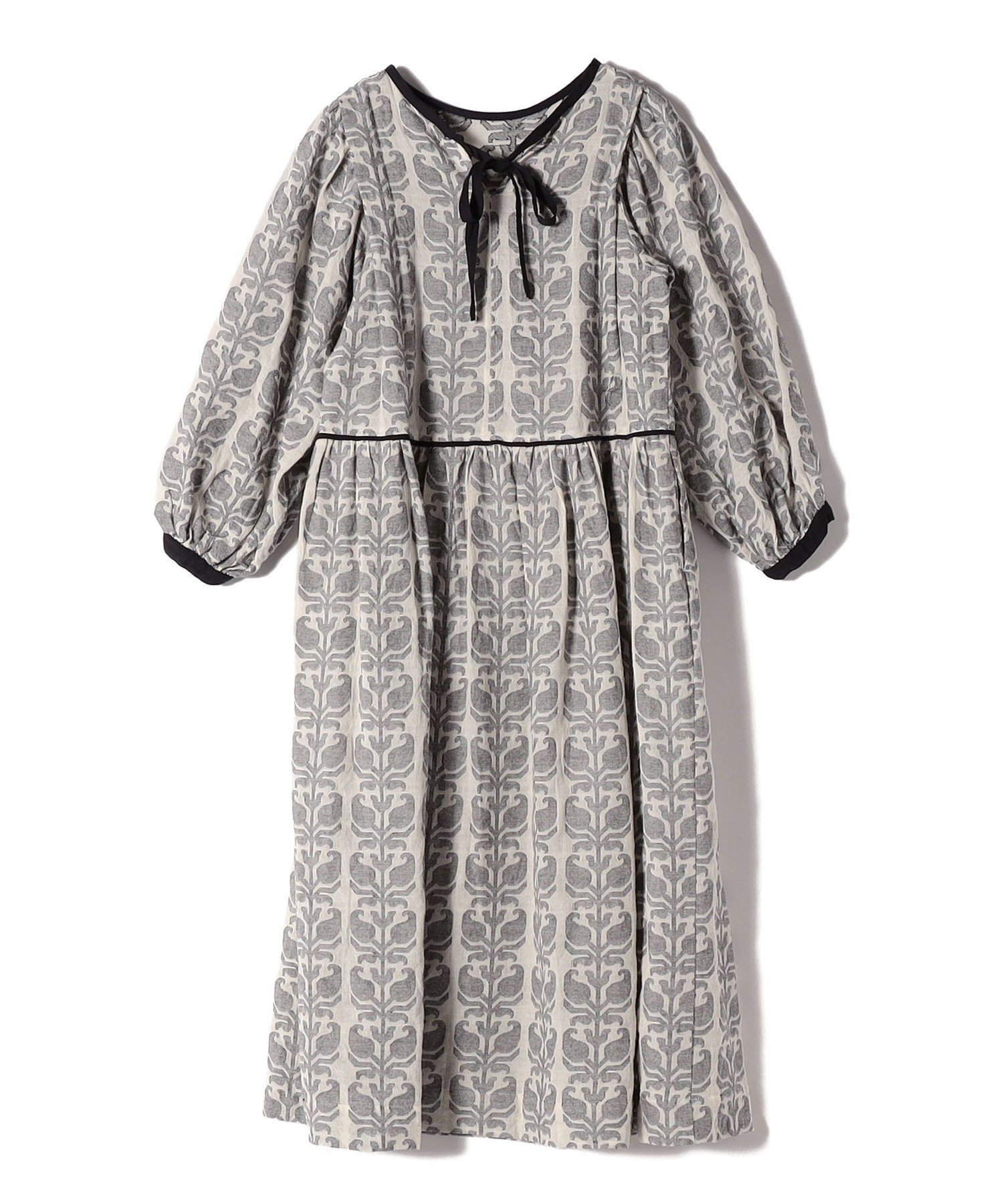 SHIPS WOMEN Soi-e:＜手洗い可能＞カット ドビー ジャカード ワンピース シップス ワンピース・ドレス ワンピース ベージュ【送料無料】
