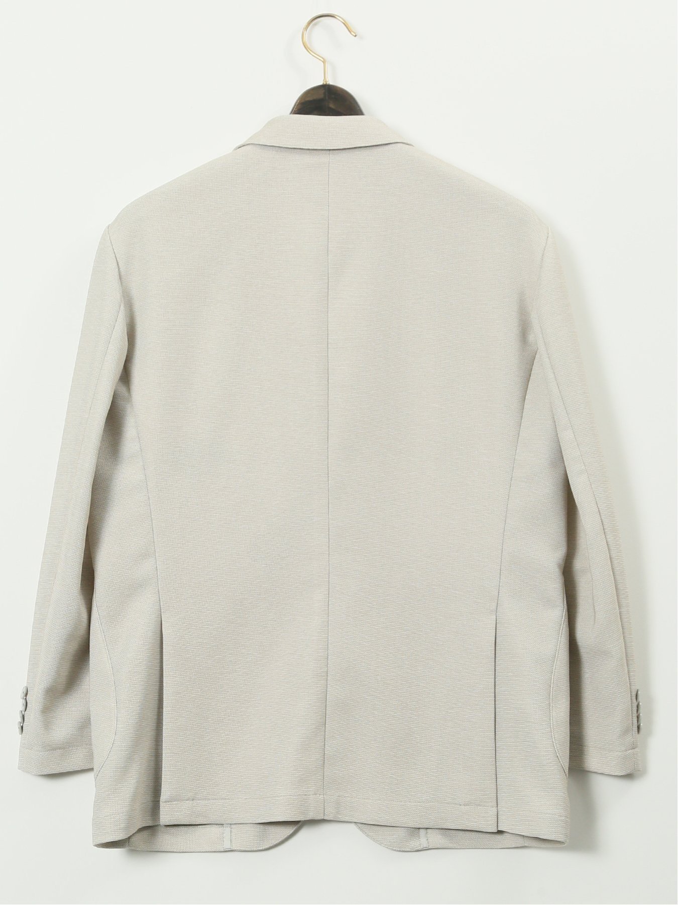 【SALE／10%OFF】GRAND-BACK 【大きいサイズ】グランバック/GRAND-BACK ストレッチウォッシャブル からみ織り 2ボタンジャケット タカキュー ジャケット・アウター テーラードジャケット・ブレザー ベージュ ネイビー【送料無料】