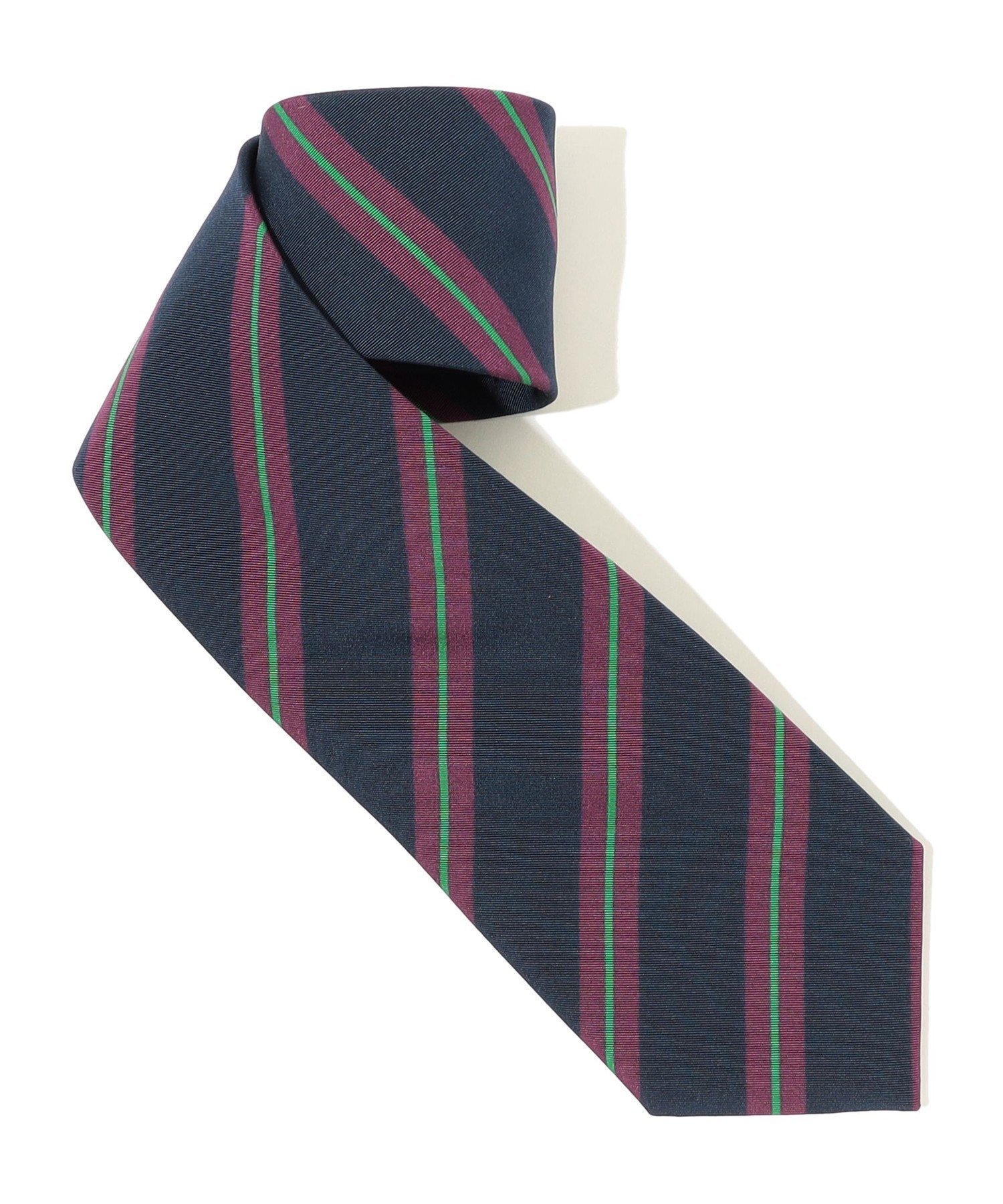 TOMORROWLAND GOODS Atkinsons アイリッシュポプリン レジメンタルストライプネクタイ トゥモローラン..