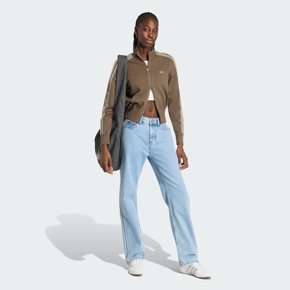 【公式】アディダス adidas 返品可 ファイアーバード ミッドライズ ストレート デニムパンツ アディダス パンツ その他のパンツ