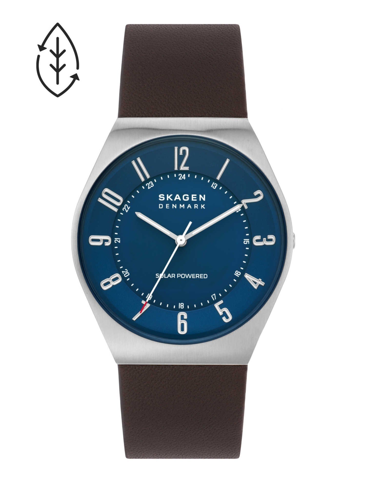 スカーゲン 腕時計（メンズ） 【SALE／30%OFF】SKAGEN SKAGEN/(M)GRENEN SOLAR POWERED SKW6838 スカーゲン アクセサリー・腕時計 腕時計 ブルー【送料無料】
