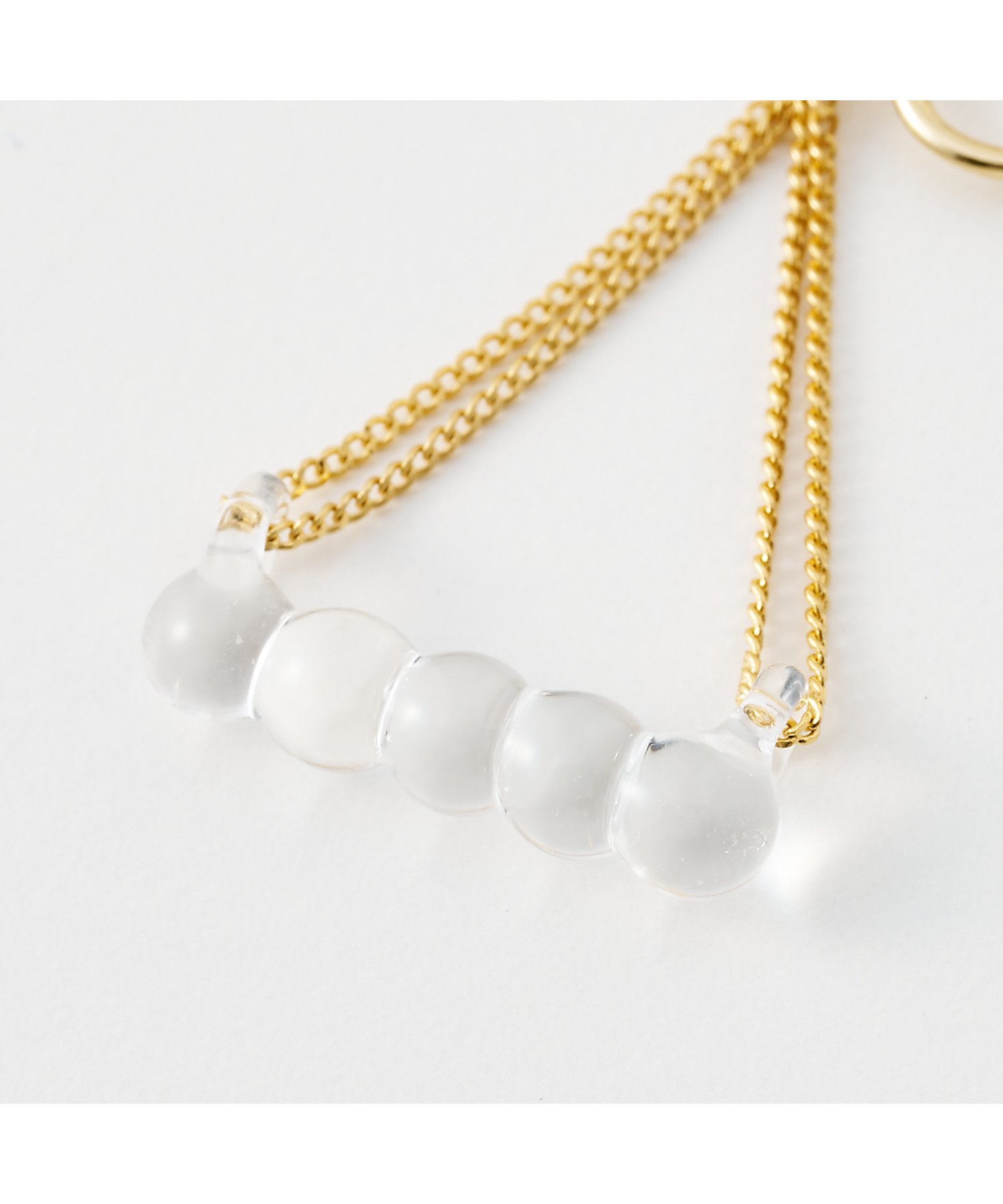 collex 【別注】【HARIO Lampwork Factory】 シジジーイヤリング コレックス アクセサリー・腕時計 ピアス グレー【送料無料】