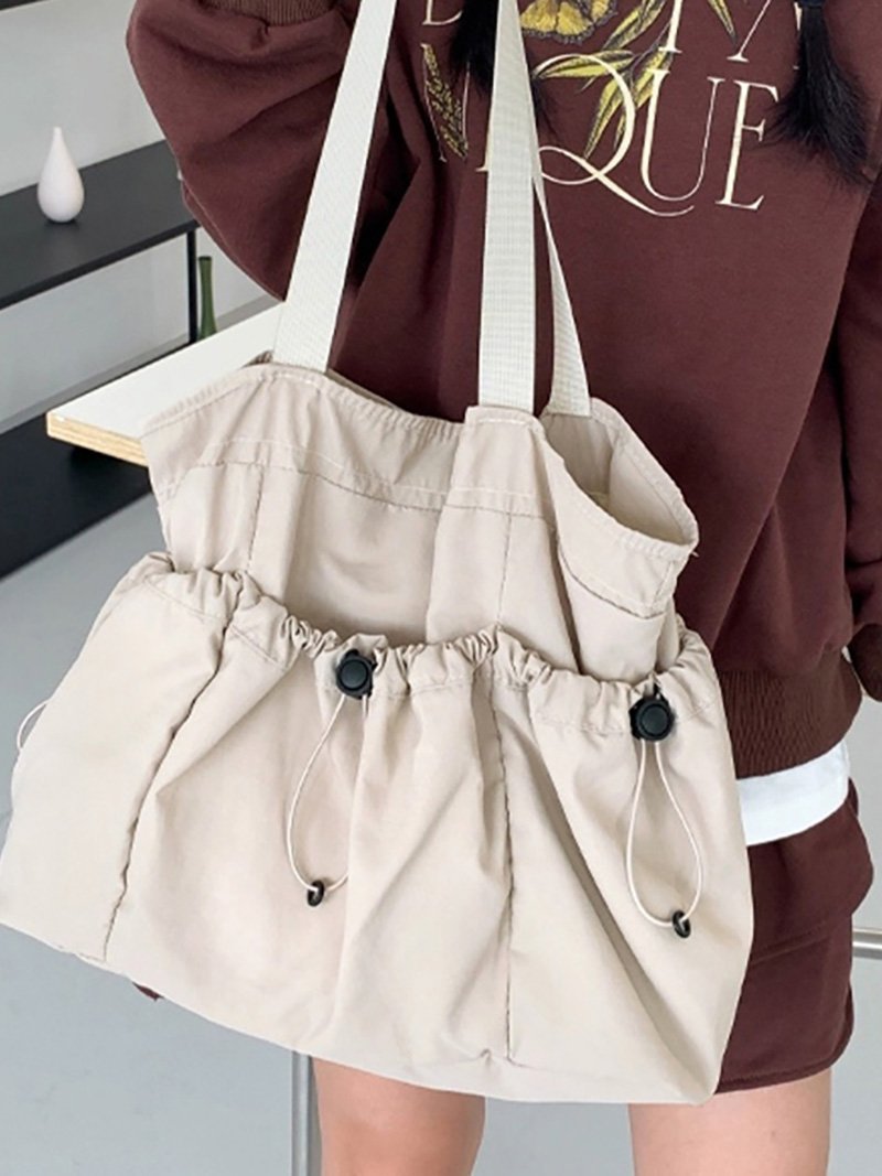 Doux Belle トートバッグ ハンドバッグ おしゃれ ドゥー・ベル バッグ トートバッグ カーキグリーン ブラック ホワイト【送料無料】