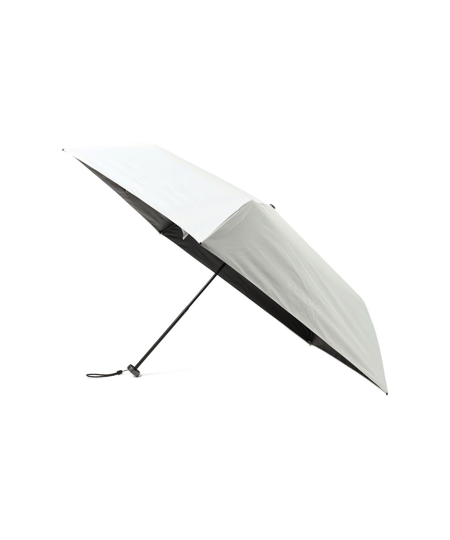 BEAMS HEART WOMEN 晴雨兼用 ロゴ プリント 折り畳み傘 ビームス ハート ファッション雑貨 折りたたみ傘 ホワイト オレンジ ブラック【送料無料】