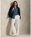 POLO RALPH LAUREN コットン チノ ストレートレッグ パンツ ラルフローレン パンツ チノパンツ ホワイト【送料無料】