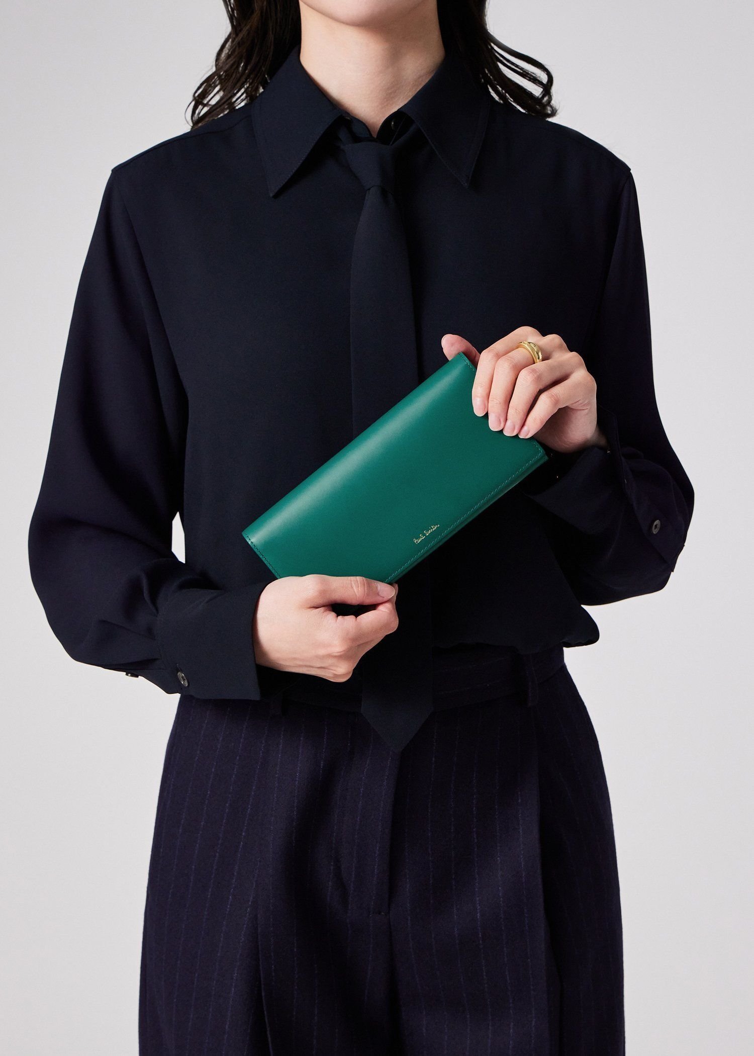 Paul Smith スワールカットカードレイヤー 長財布 ポール・スミス 財布・ポーチ・ケース 財布 ホワイト【送料無料】