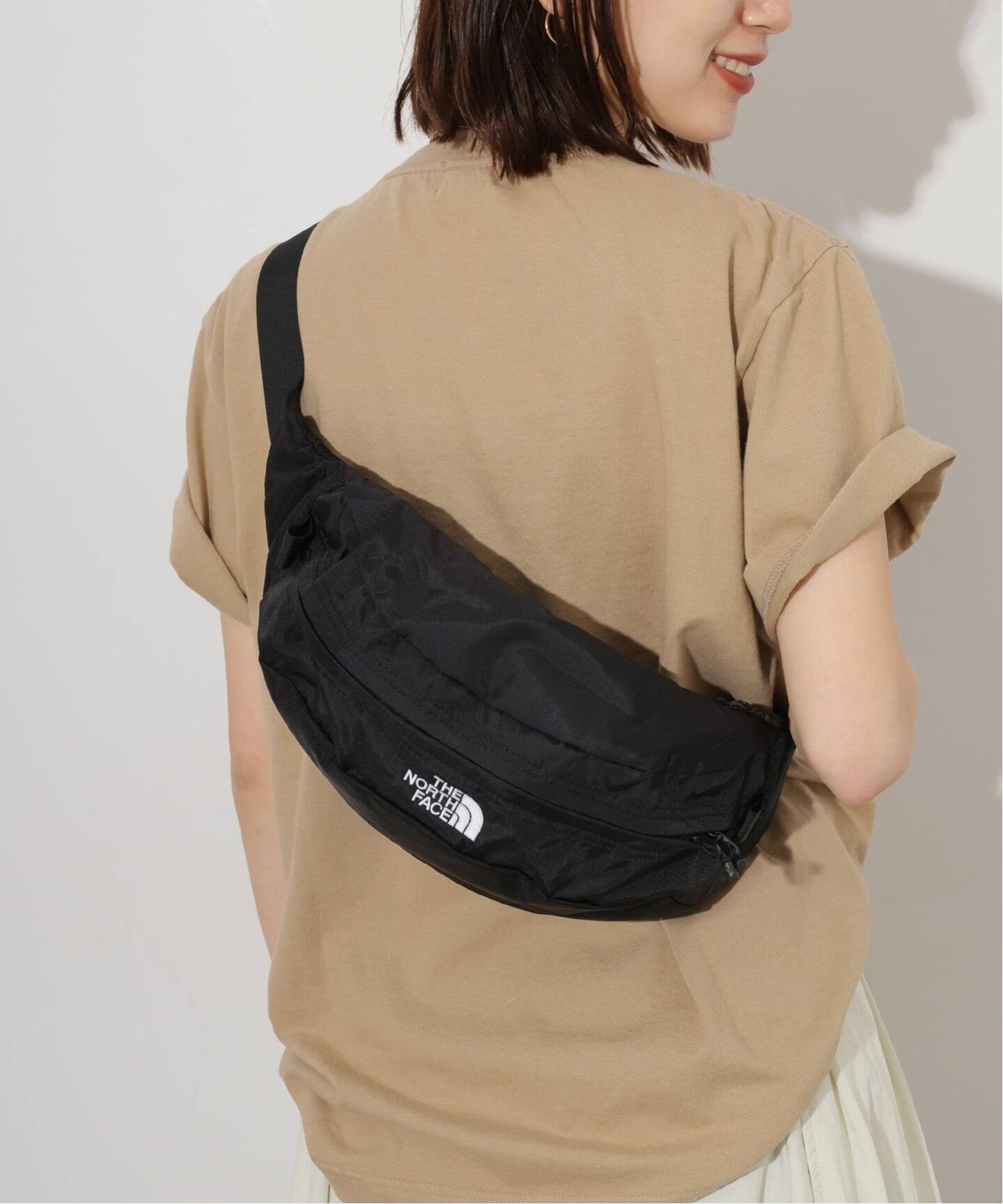 JOURNAL STANDARD relume 《追加予約3》[26SS新作]【THE NORTH FACE】SWEEP:ウエストポーチ ジャーナル スタンダード レリューム バッグ ボディバッグ・ウエストポーチ ブラック【送料無料】