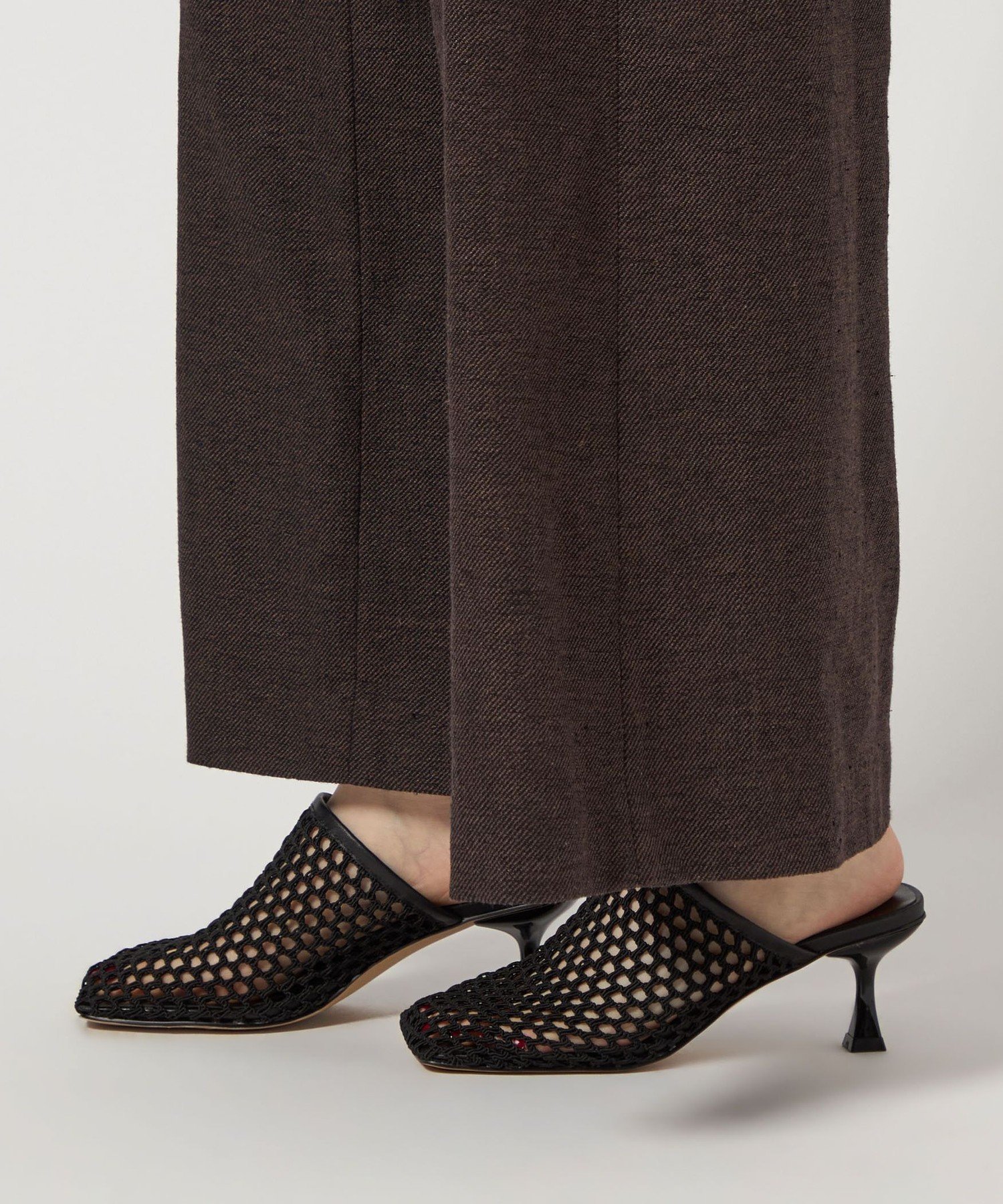 【SALE／30%OFF】ODETTE E ODILE ソフトネットミュール サンダル60↑ ユナイテッドアローズ アウトレット シューズ・靴 サンダル ブラック グリーン【送料無料】