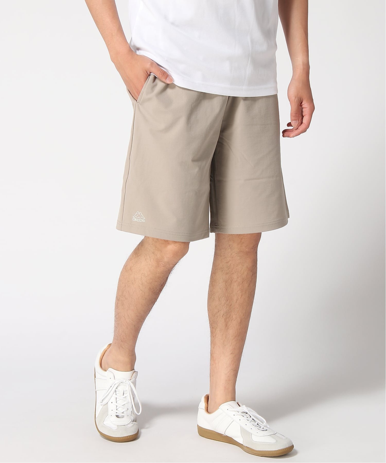【SALE／50%OFF】Kappa Kappa/(M)水陸両用セットアップ ボトムス ニッキー パンツ その他のパンツ ブラック ベージュ