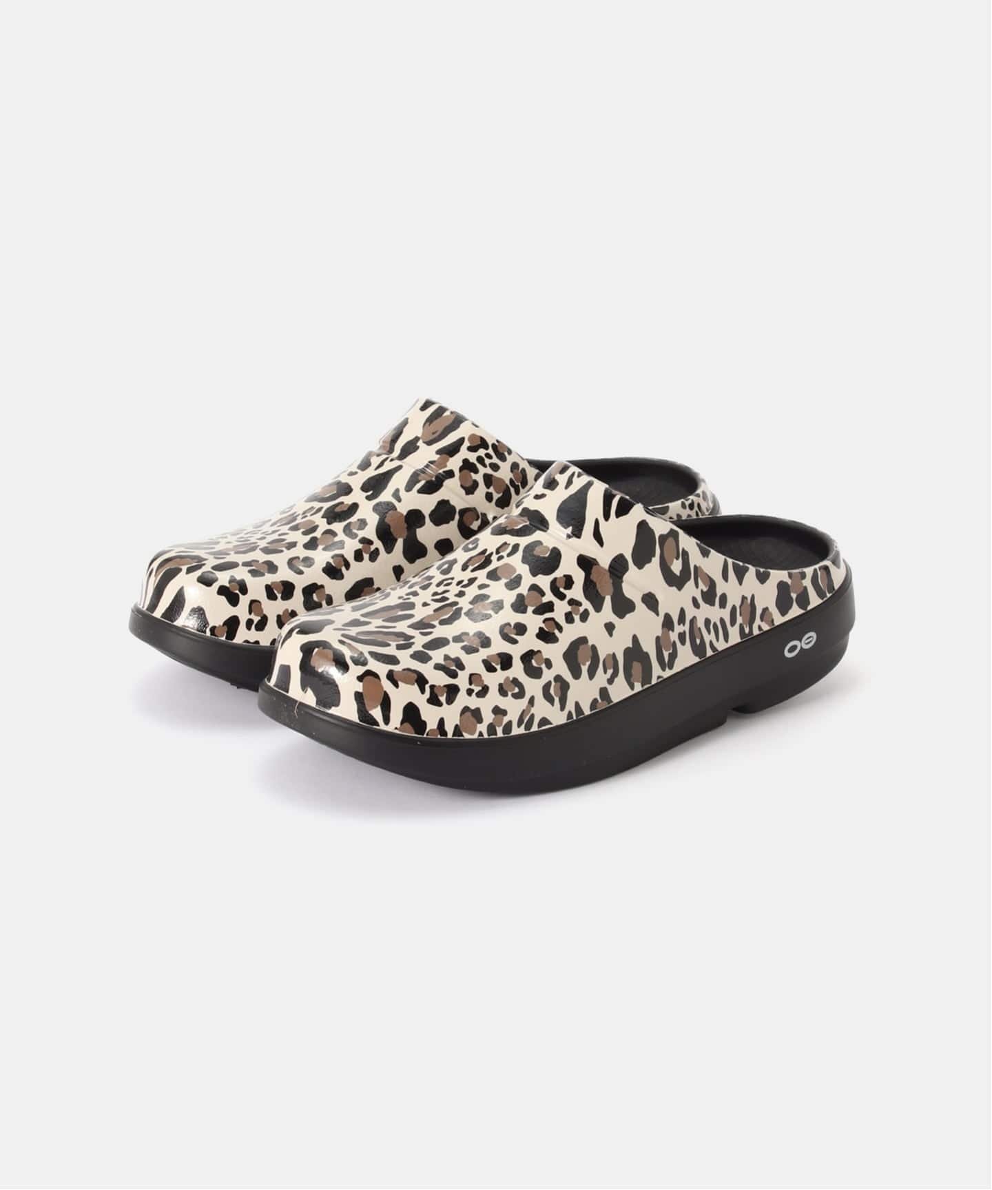 OUTDOOR PRODUCTS Usual Things OOFOS OOcloog Limited-Leopard2 アウトドアプロダクツユージュアルシングス シューズ・靴 その他のシューズ・靴 ブラウン【送料無料】