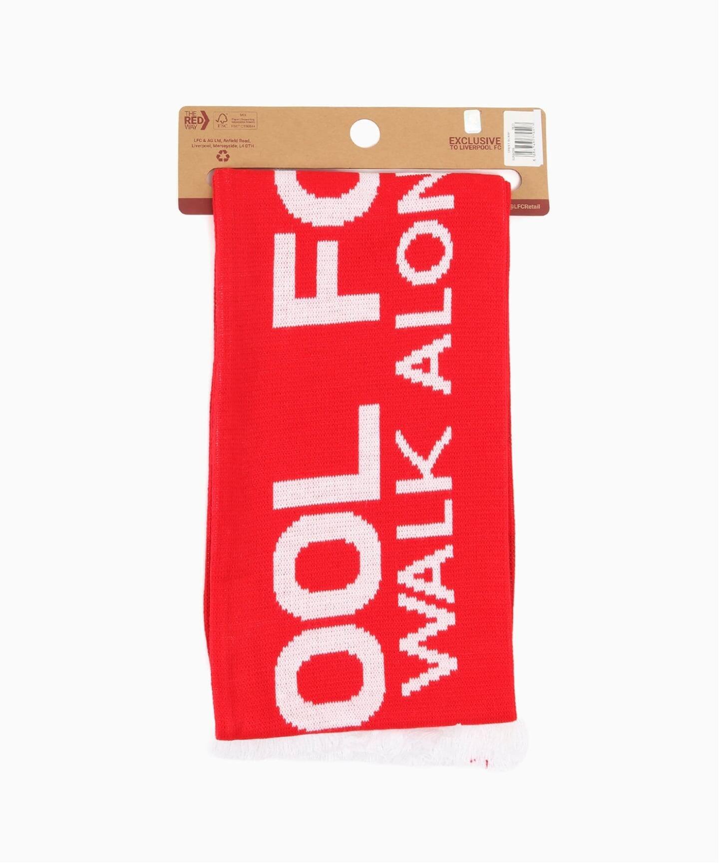 Liverpool FC 【Liverpool FC / リバプール FC】CREST SCARF フォーワンセブン エディフィス ファッション雑貨 マフラー・ストール・ネックウォーマー