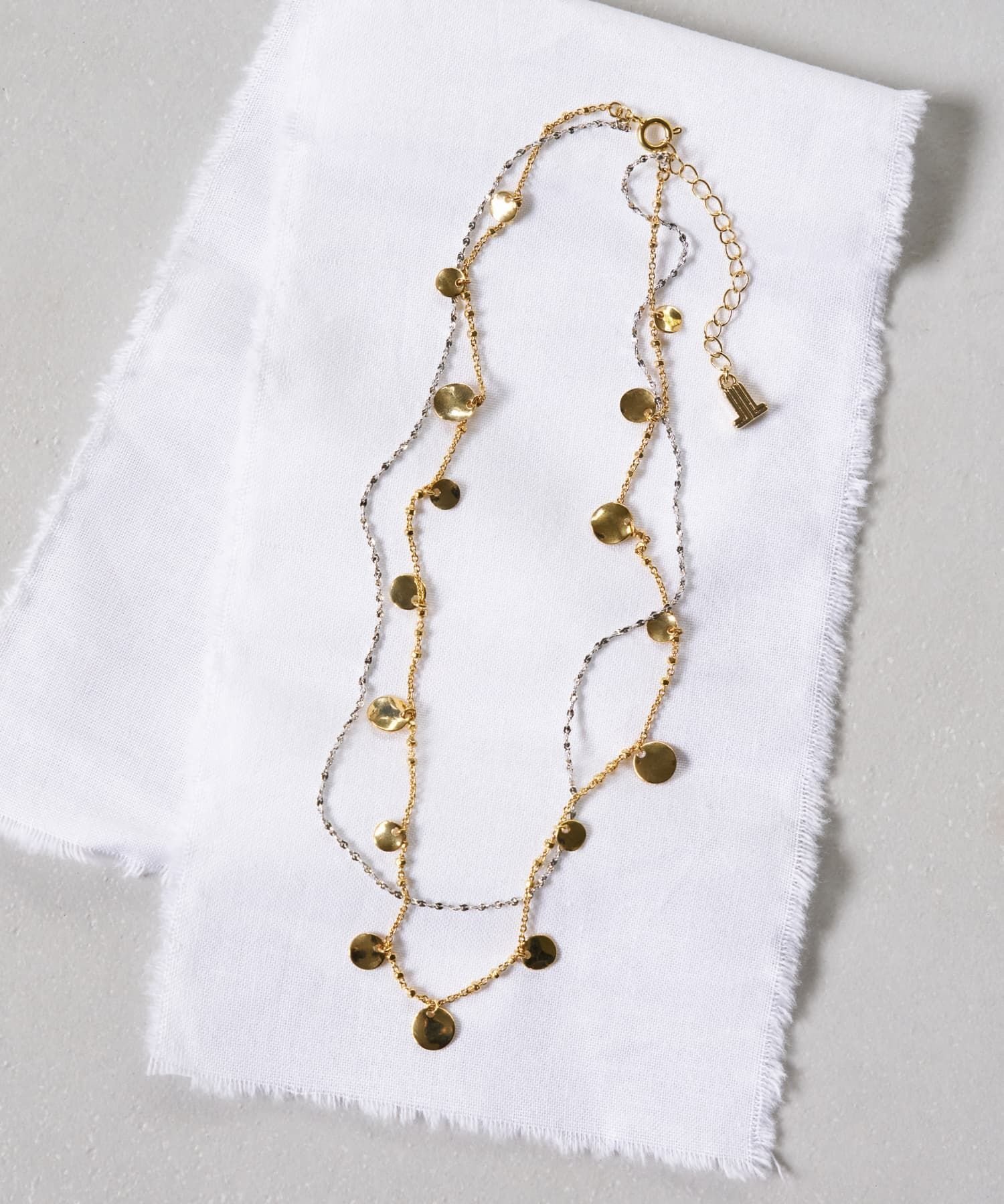 LANVIN en Bleu レイヤードコインチョーカー ランバンオンブルー アクセサリー・腕時計 その他のアクセサリー・腕時計【送料無料】