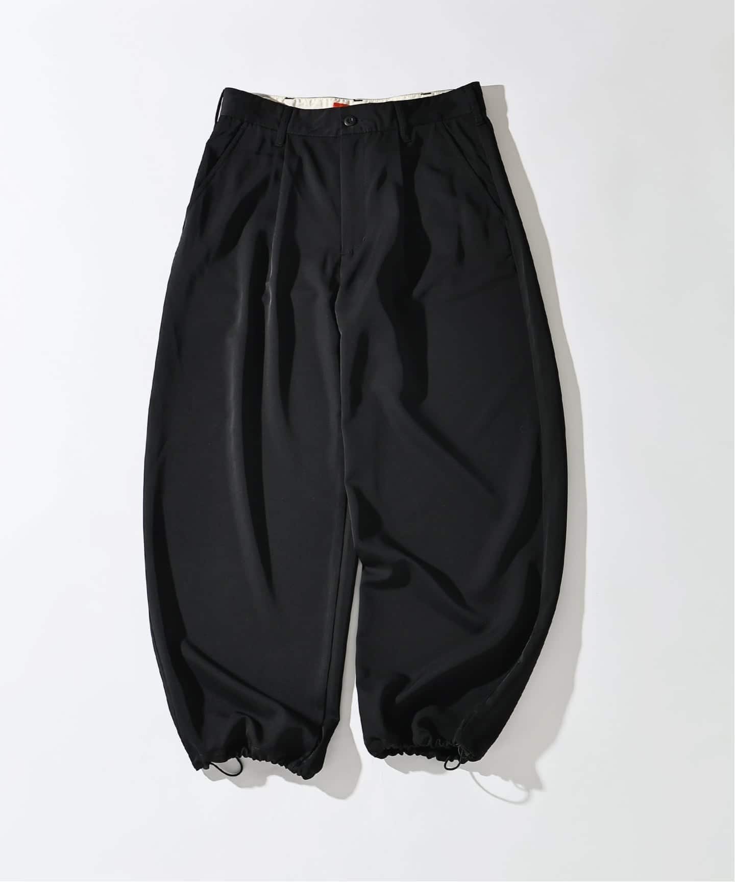 《接触冷感・ストレッチ》REDKAP 別注 TR Wide Pants ベーセーストック パンツ その他のパンツ グレー ブラック ネイビー ブラウン