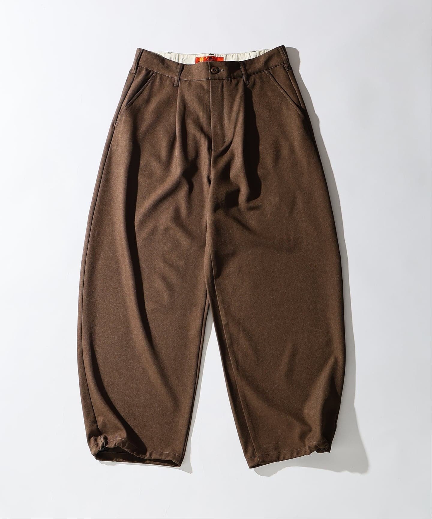 《接触冷感・ストレッチ》REDKAP 別注 TR Wide Pants ベーセーストック パンツ その他のパンツ グレー ブラック ネイビー ブラウン