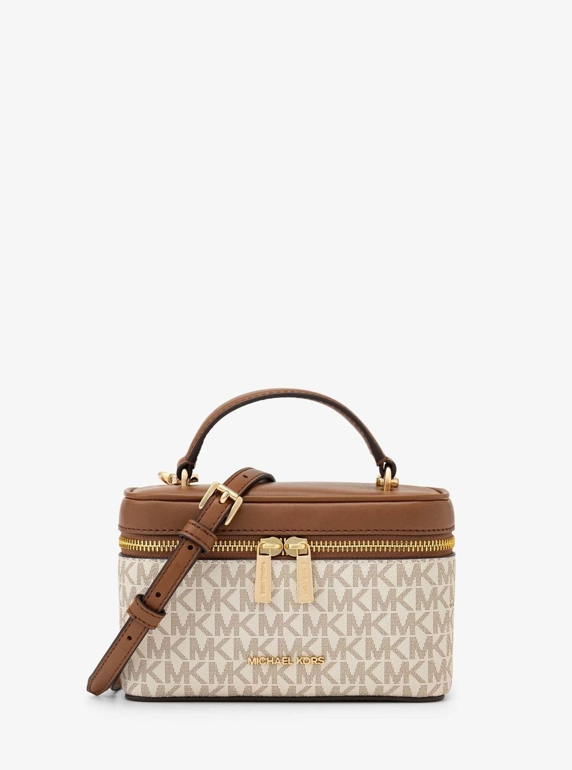 【SALE／70%OFF】MICHAEL KORS VIVI ヴァニティ ケース クロスボディバッグ スモール マイケルコース マイケル・コース バッグ ショルダーバッグ ホワイト【送料無料】