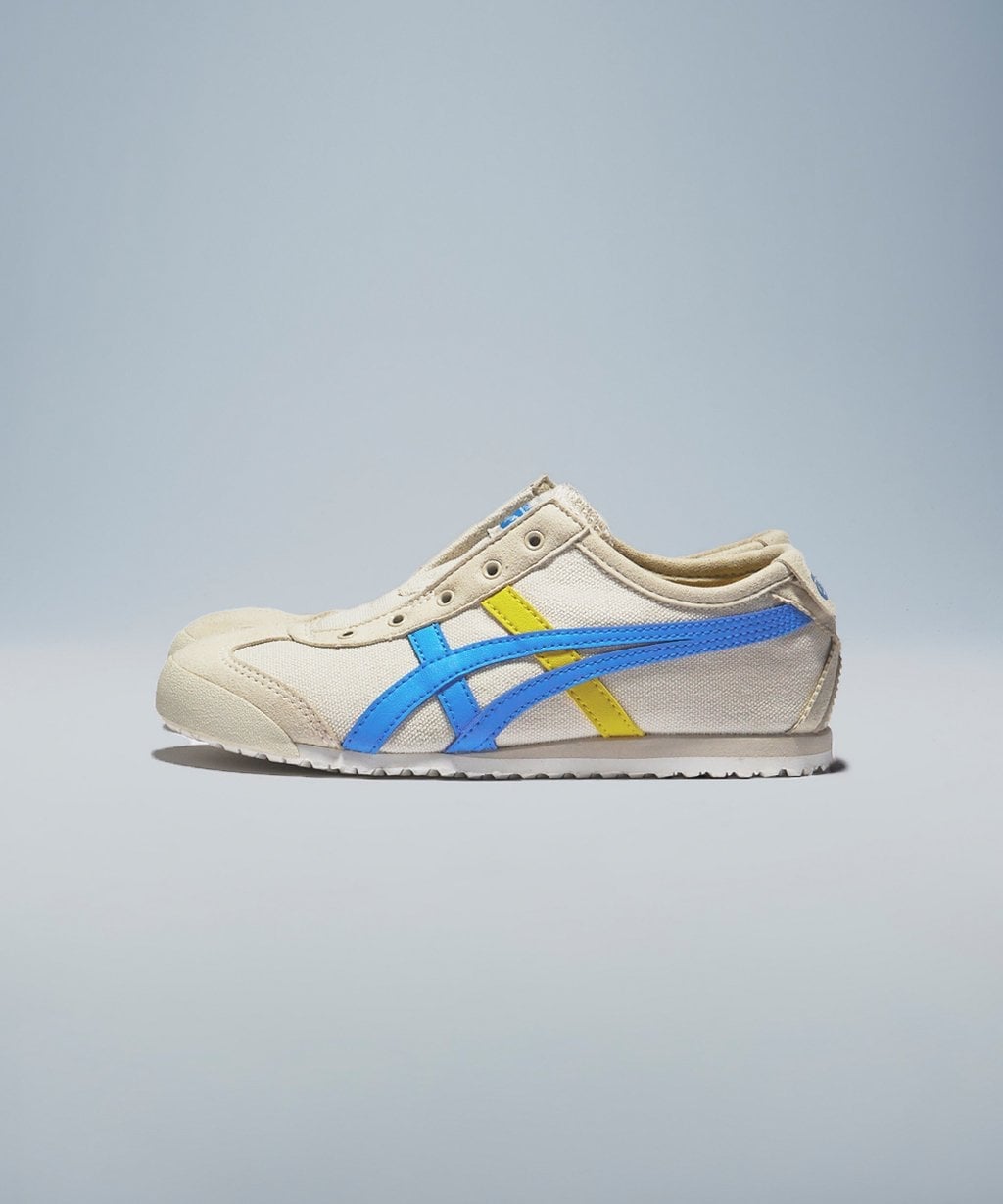 Onitsuka Tiger MEXICO 66 SLIP-ON KIDS オニツカタイガー シューズ・靴 スニーカー ネイビー ホワイト ブルー ブラック