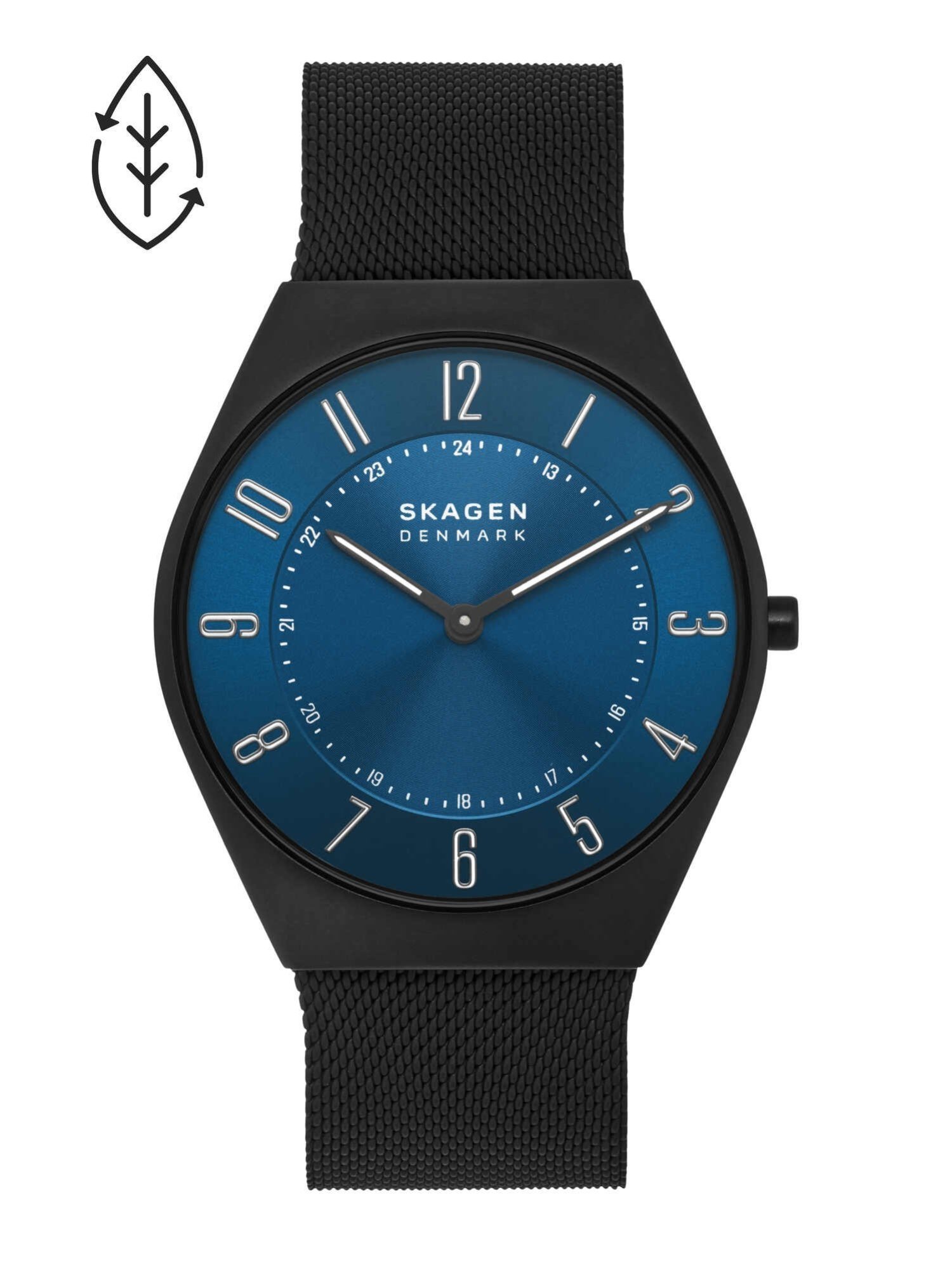 スカーゲン 腕時計（メンズ） 【SALE／50%OFF】SKAGEN SKAGEN/(M)GRENEN ULTRA SLIM SKW6840 スカーゲン アクセサリー・腕時計 腕時計 ブルー【送料無料】