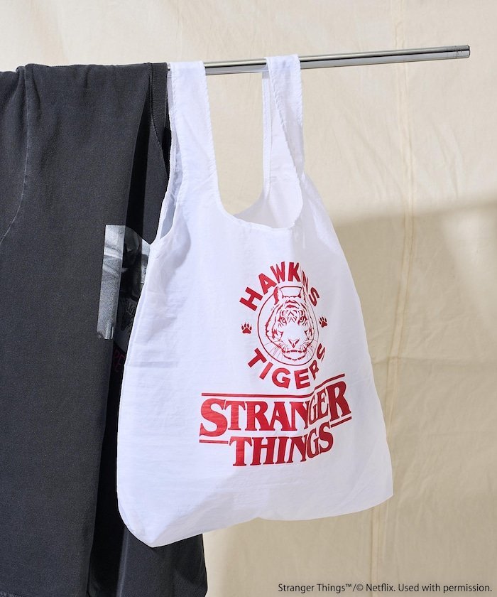 【SALE／5%OFF】FREAK'S STORE Stranger Things Bag フリークスストア バッグ トートバッグ レッド ブルーのサムネイル