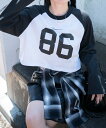 WEGO LADY'S ラグランショートロンT ウィゴー トップス カットソー・Tシャツ