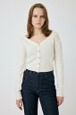 【SALE/50%OFF】MOUSSY 2WAY SHORT ニットカーディガン マウジー トップス カーディガン ブラック