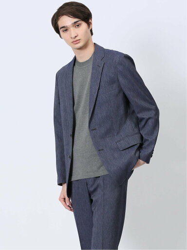 【SALE/20%OFF】m.f.editorial ストレッチ スリムフィット 2ボタンジャケット デニム調(セットアップ可能) 【25SS】 メンズ セットアップ ジャケット ビジネス カジュアル アウター ライトアウター 通勤 仕事 タカキュー スーツ・フォーマル スーツジャケット 【送料無料】 【SALE/20%OFF】m.f.editorial ストレッチ スリムフィット 2ボタンジャケット デニム調(セットアップ可能) 【25SS】 メンズ セットアップ ジャケット ビジネス カジュアル アウター ライトアウター 通勤 仕事 タカキュー スーツ・フォーマル スーツジャケット 【送料無料】