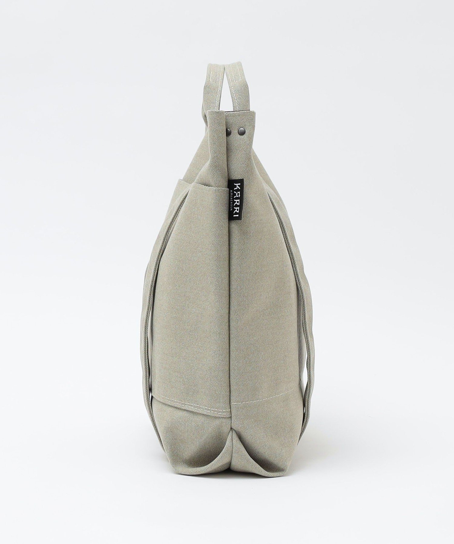 MEN KARRI: POLY CANVAS 2WAY TOTE M シップス バッグ トートバッグ ネイビー