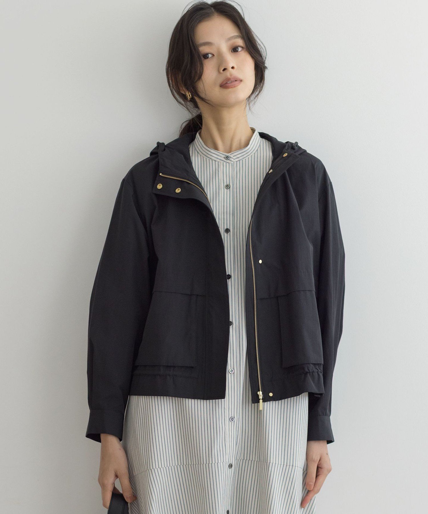 組曲 タイプライター マウンテンパーカー クミキョク ジャケット・アウター マウンテンパーカー ベージ..